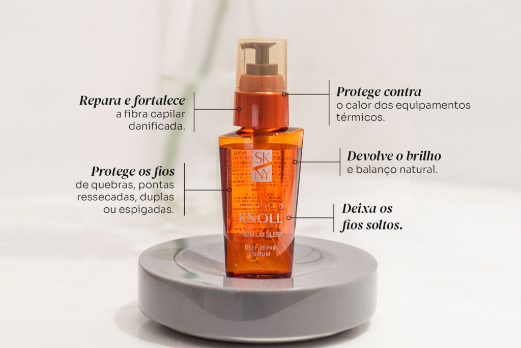 Deep Repair Serum SKNY Cortar as pontas do cabelo faz ele crescer