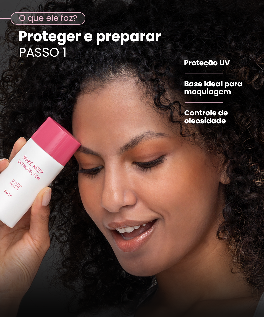 MAKE KEEP SUPER UV PROTECTOR 40 ML - Imagem 3
