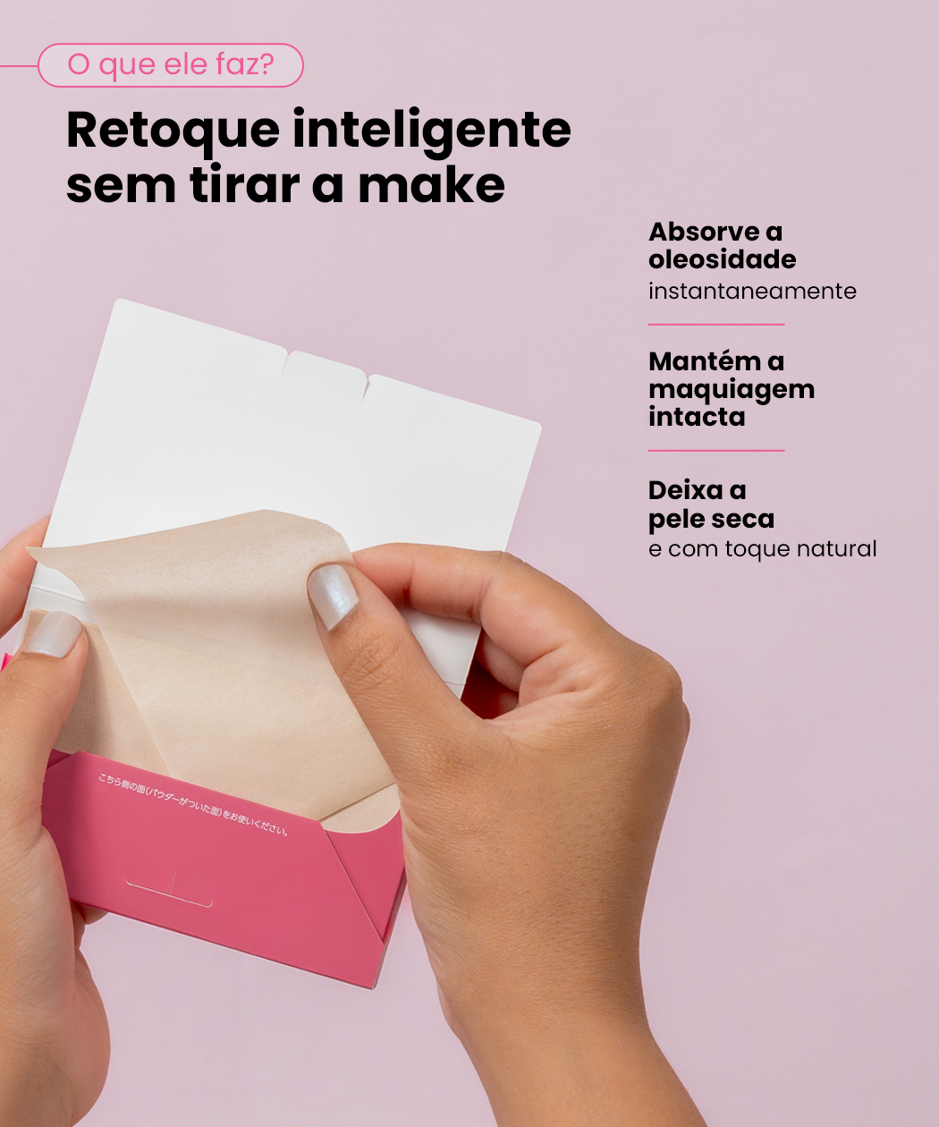 MAKE KEEP POWDER PAPER (50 uni) - Imagem 3